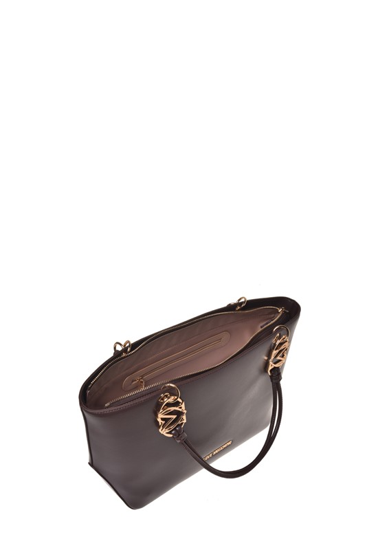 MOSCHINO - Borsa pu tmoro