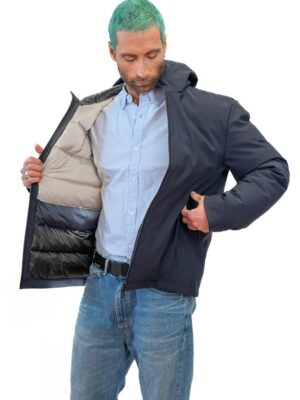 NOZONE - Giubbino uomo 76%nylon 24%poliestere