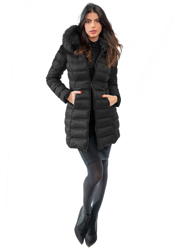 NOZONE - Giaccone donna 100% polyestere