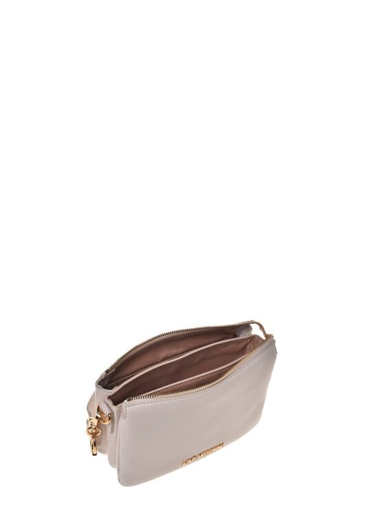 MOSCHINO - Borsa pu avorio