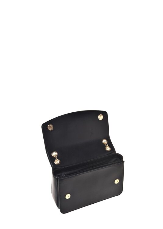 MOSCHINO - Borsa pu nero+cuore nero