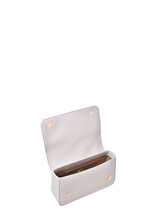 MOSCHINO - Borsa pu avorio