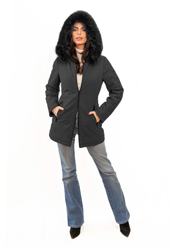 NOZONE - Giaccone donna 76%nylon 24%polyestere