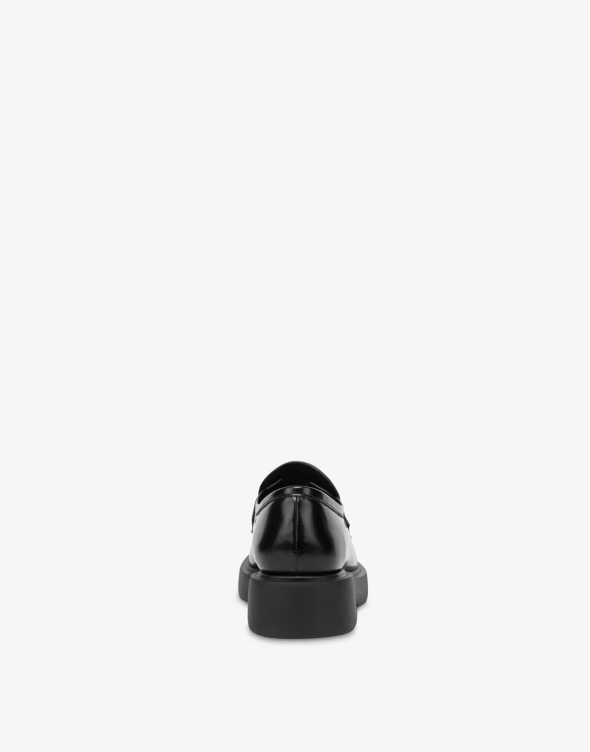 MOSCHINO - Scarpad.city40 vit.abrasivato nero