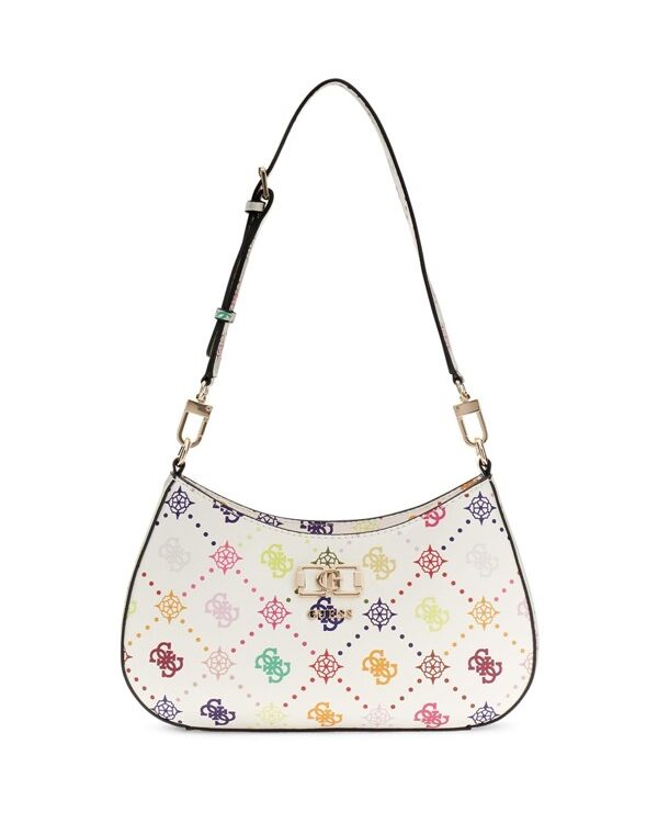 GUESS - Emelie logo top zip shldr bag