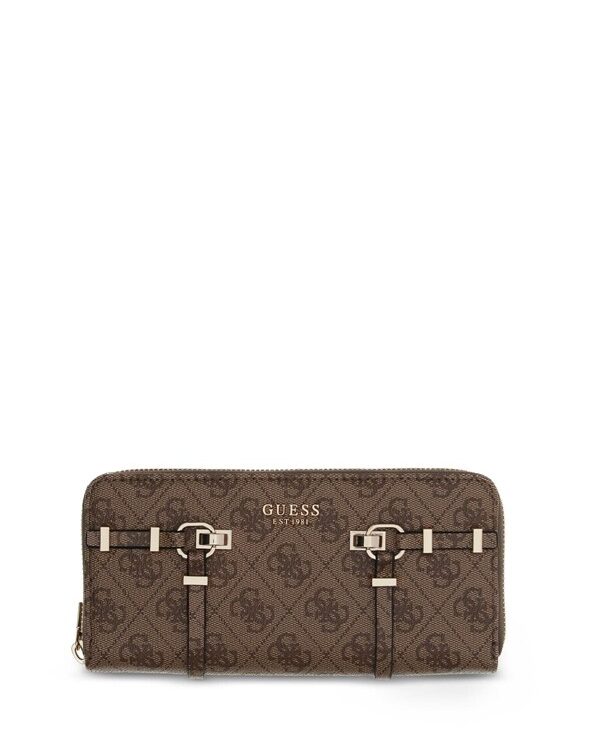GUESS - Leona logo slg lrg zip around