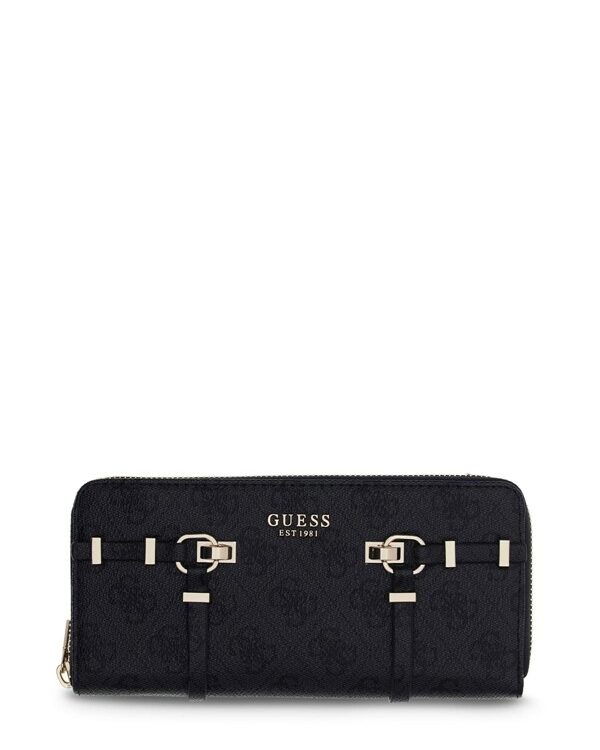 GUESS - Leona logo slg lrg zip around