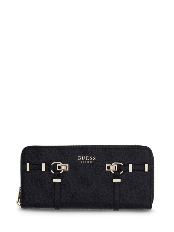 GUESS - Leona logo slg lrg zip around