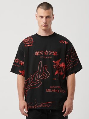 GCDS - All over history ss t-shirtss t-shirt