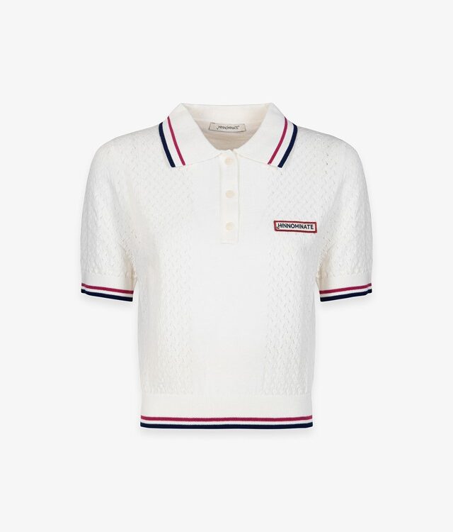 HINNOMINATE - Polo m/m in maglia con collo e fondo maniche smacchinati