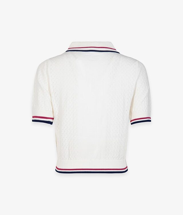 HINNOMINATE - Polo m/m in maglia con collo e fondo maniche smacchinati