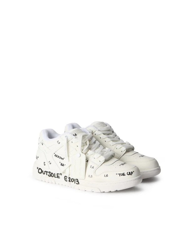 OFF WHITE - M-out of office calf lea-007 (mens)