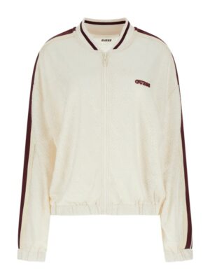 GUESS - 4g jacquard bomber jacket