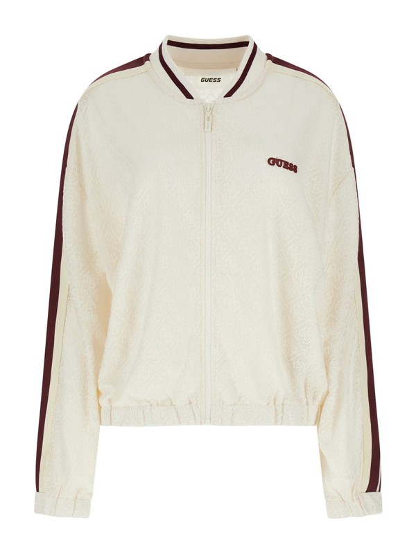 GUESS - 4g jacquard bomber jacket