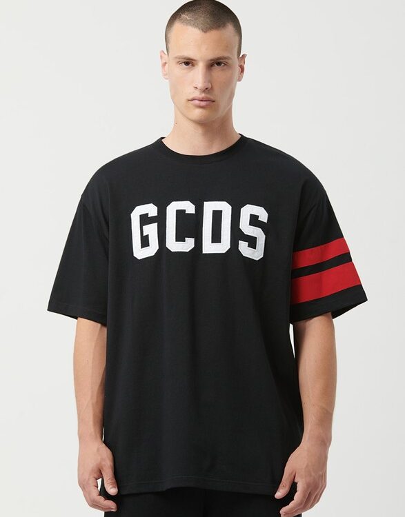 GCDS - Logo regular loose ss t-shirt