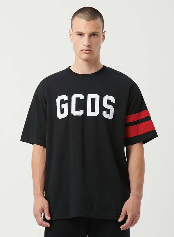 GCDS - Logo regular loose ss t-shirt