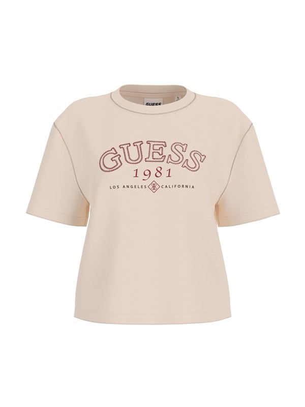 GUESS - Arianna ss cn boxy t-shirt