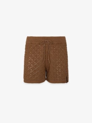 HINNOMINATE - Shorts in maglia traforata
