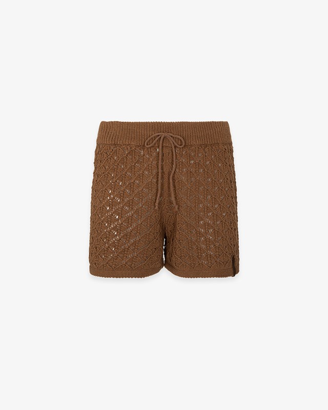 HINNOMINATE - Shorts in maglia traforata
