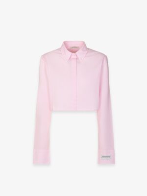 HINNOMINATE - Camicia corta rigata in cotone