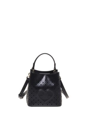 MOSCHINO - Borsa pu nero