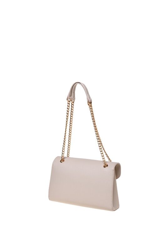 MOSCHINO - Borsa pu avorio