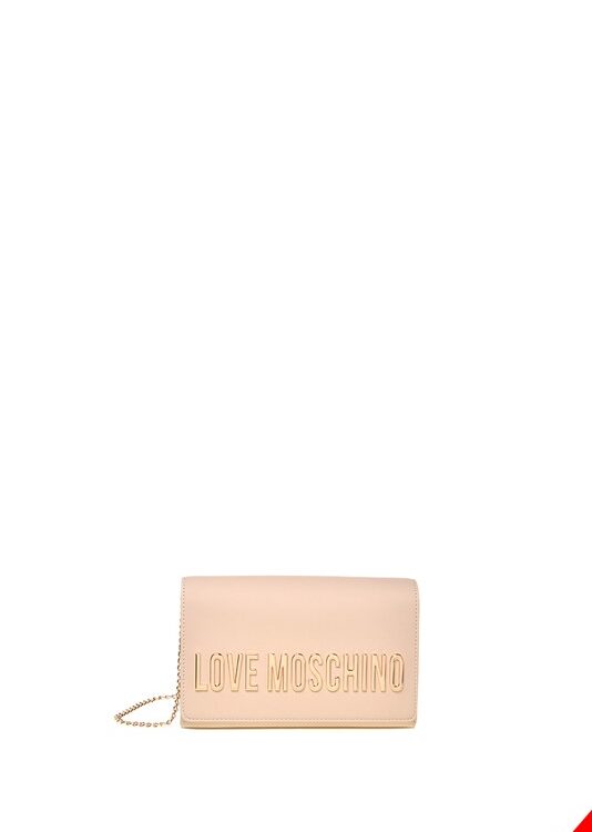 MOSCHINO - Borsa pu grs burro