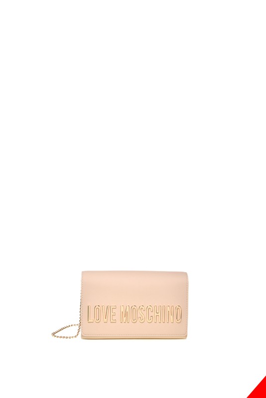 MOSCHINO - Borsa pu grs burro