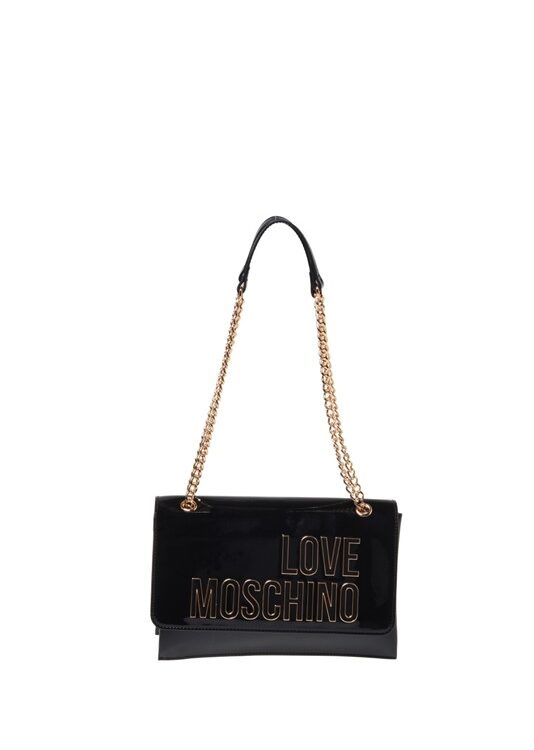 MOSCHINO - Borsa pu nero