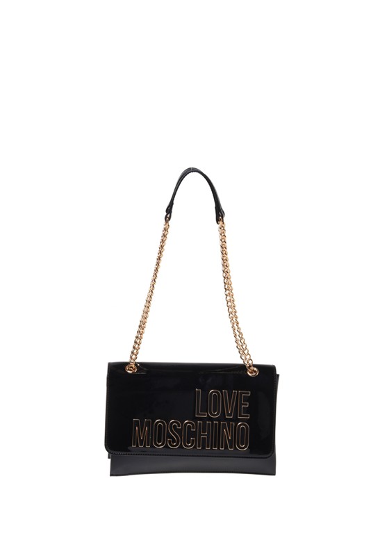 MOSCHINO - Borsa pu nero