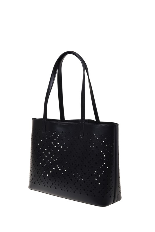 MOSCHINO - Borsa pu nero