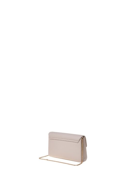 MOSCHINO - Borsa pu avorio
