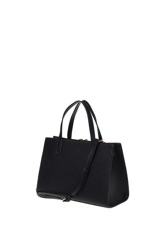 MOSCHINO - Borsa pu grs nero