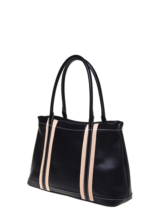 MOSCHINO - Borsa pu nero