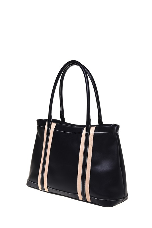 MOSCHINO - Borsa pu nero
