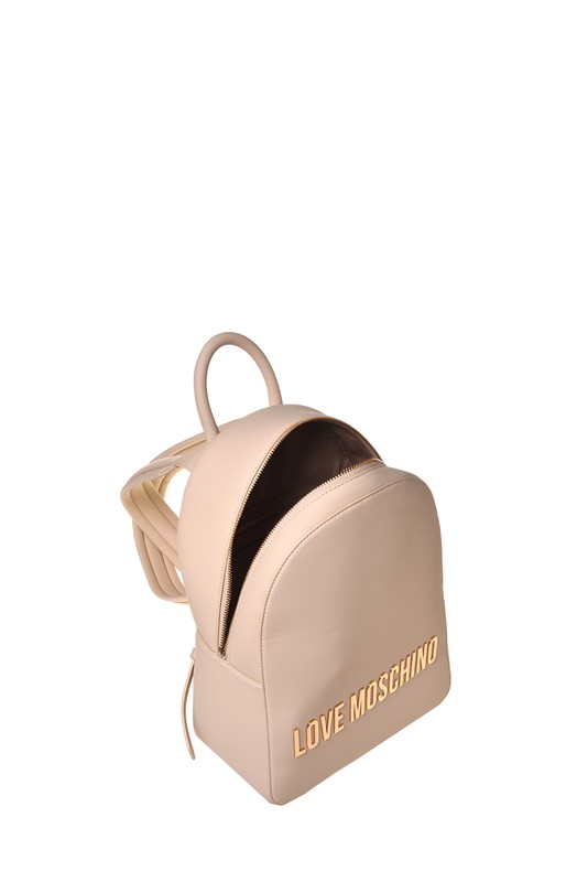 MOSCHINO - Zaino pu grs burro