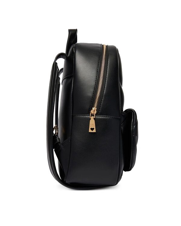 MOSCHINO - Zaino pu embossed nero