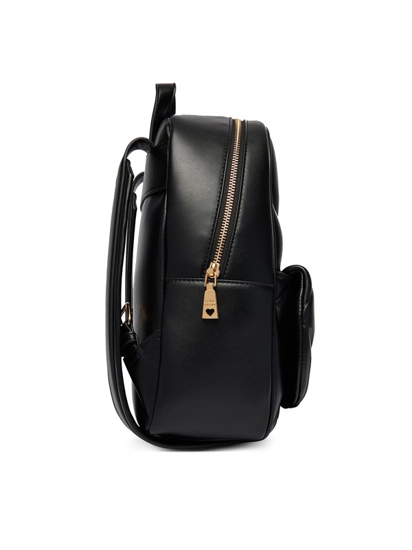 MOSCHINO - Zaino pu embossed nero