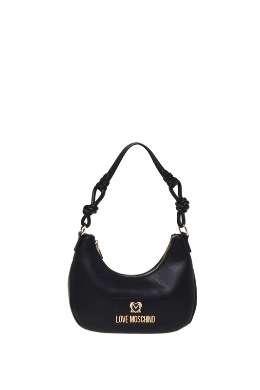 MOSCHINO - Borsa pu nero