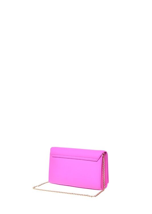 MOSCHINO - Borsa pu grs fuxia