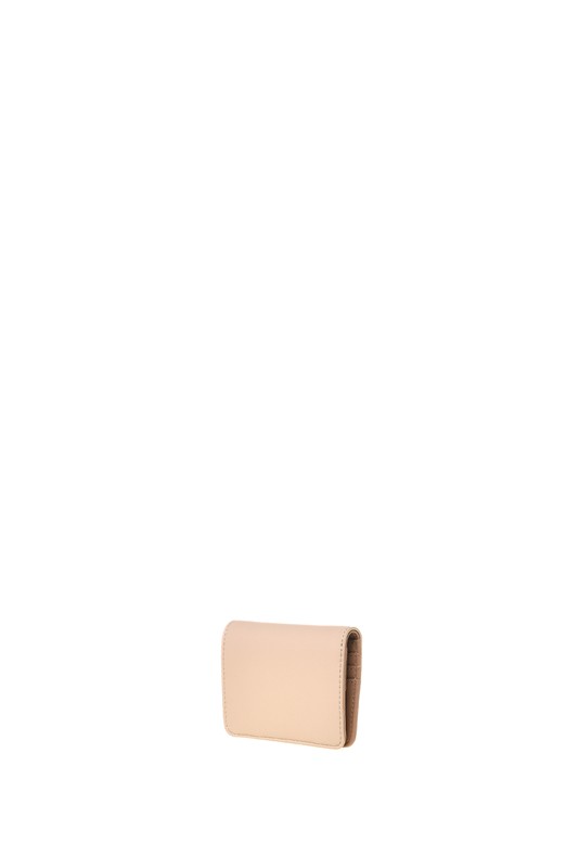 MOSCHINO - Portafoglio grs pu burro