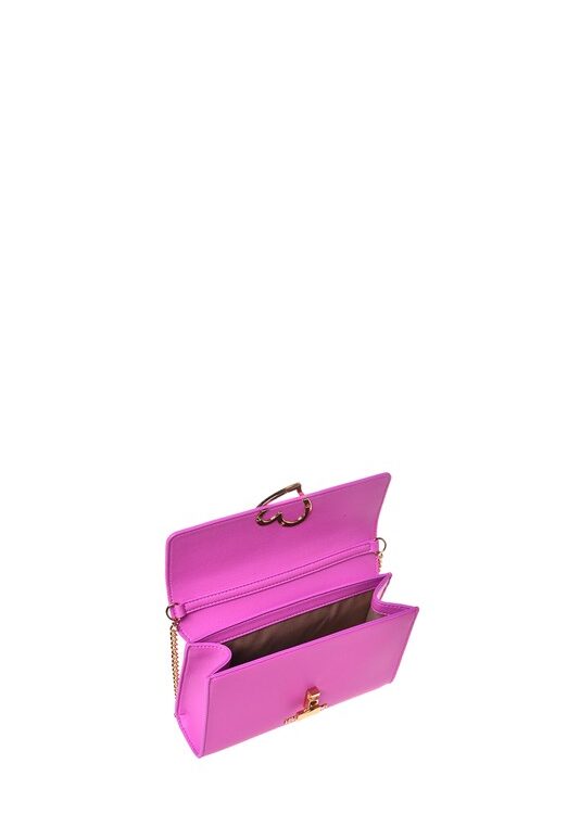 MOSCHINO - Borsa pu fuxia