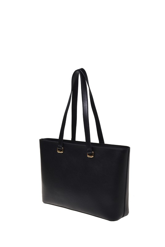 MOSCHINO - Borsa pu nero