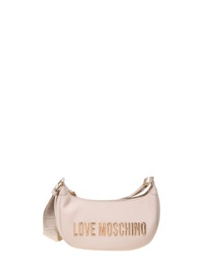 MOSCHINO - Borsa pu grs avorio
