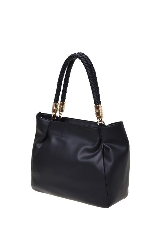 MOSCHINO - Borsa pu nero