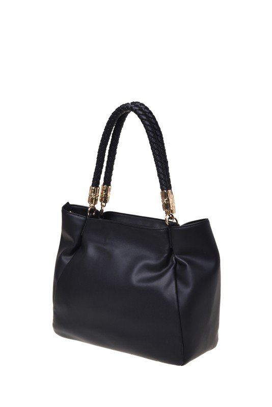 MOSCHINO - Borsa pu nero