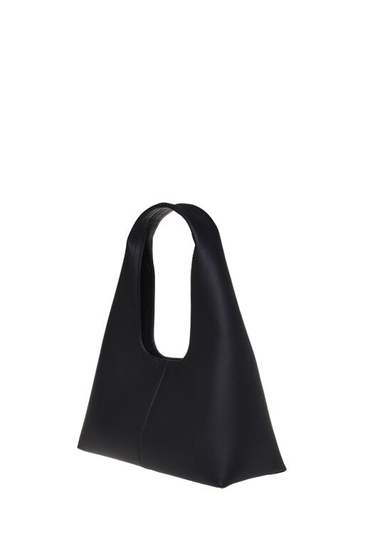 MOSCHINO - Borsa pu grs nero