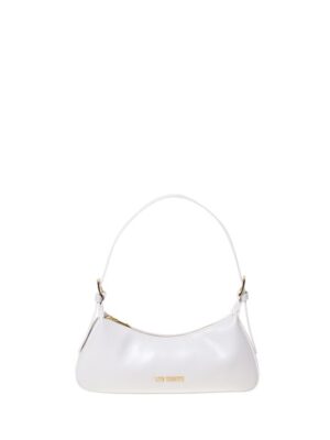 MOSCHINO - Borsa pu bianco
