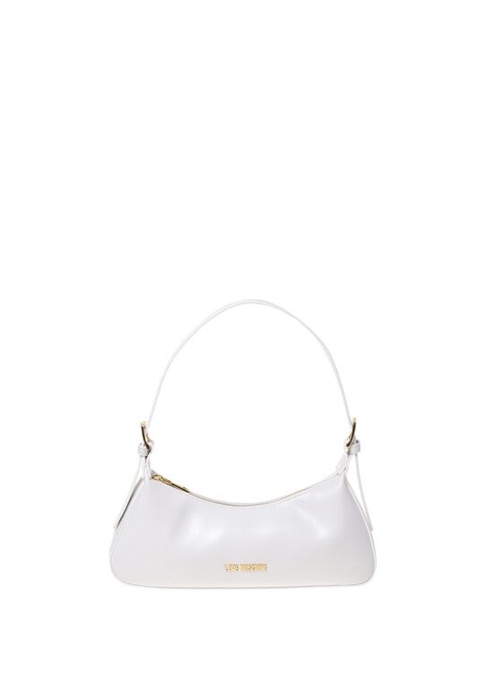 MOSCHINO - Borsa pu bianco