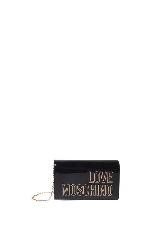 MOSCHINO - Borsa pu nero